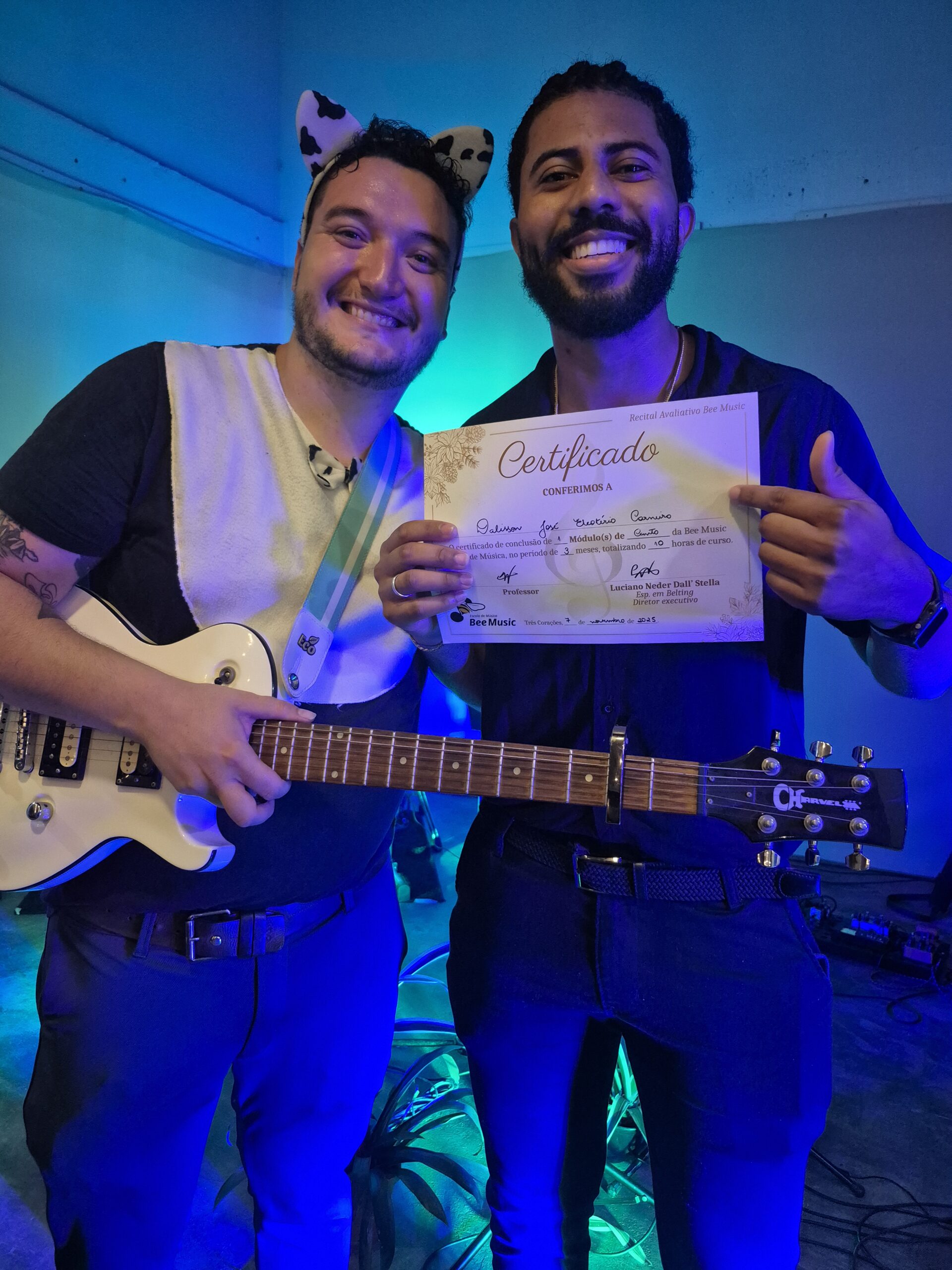Instrumentos musicais da Bee Music