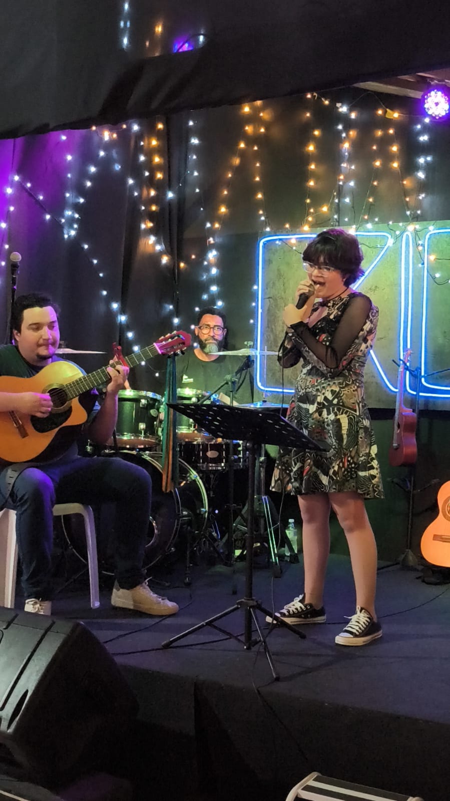 Crianças em musicalização infantil